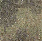 Gustav Klimt Landscape Garden (Meadow in Flower) (mk20) oil painting reproduction
